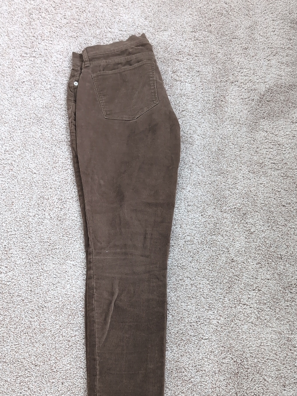 Gap Women's Brown Corduroy Slim Jeans